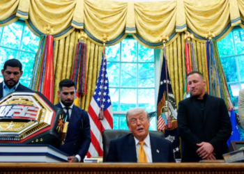 UFC en la Casa Blanca: el inédito evento impulsado por Trump. Foto: AP