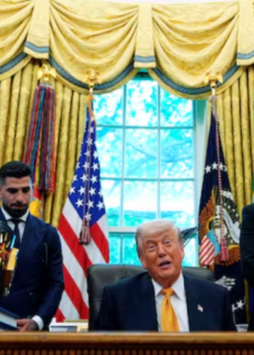 MercadoNegro 21 UFC en la Casa Blanca: el inédito evento impulsado por Trump. Foto: AP