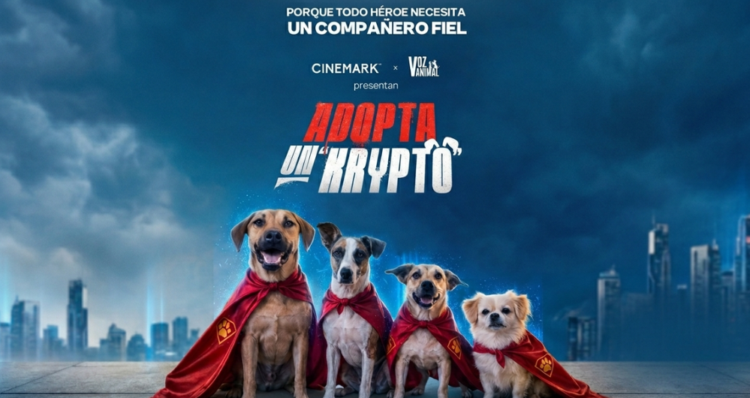 "Adopta un Krypto": la iniciativa de Cinemark Perú y Voz Animal para encontrar hogar a perros rescatados 1 "Adopta un Krypto": la iniciativa de Cinemark Perú y Voz Animal para encontrar hogar a perros rescatados