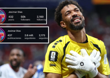Vozinha supera los dos millones de seguidores tras viralizarse durante el Mundial 2026. Foto: Composición MN | Reuters/Brett Davis