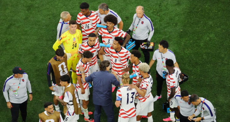 Pausas de hidratación del Mundial 2026: ¿bienestar de los jugadores o nueva ventana comercial? 1 Pausas de hidratación del Mundial 2026: ¿bienestar de los jugadores o nueva ventana comercial? Foto: DANIEL COLE (REUTERS)
