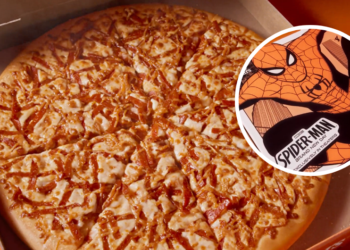 Spider-Man llega a Little Caesars con la Webberoni Pizza