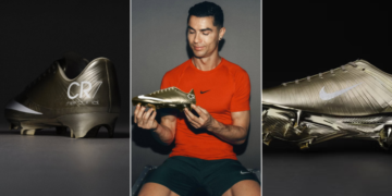 Nike homenajea a Cristiano Ronaldo con unas Mercurial doradas tras su récord mundialista 4 Nike homenajea a Cristiano Ronaldo con unas Mercurial doradas tras su récord mundialista