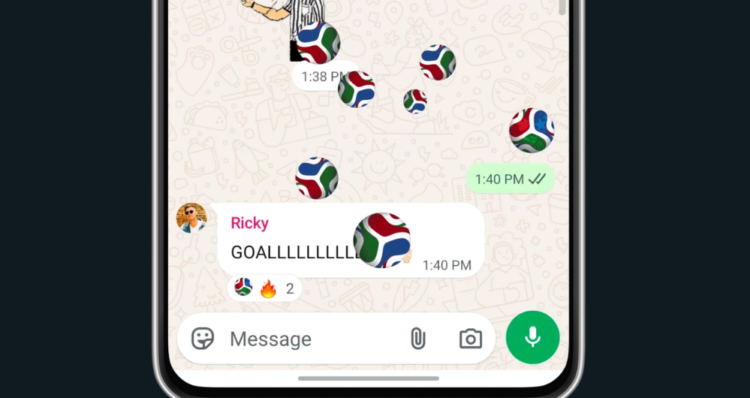 WhatsApp cambia el emoji del balón de fútbol por el Trionda, el balón oficial del Mundial 2026
