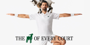 Lacoste rodea a Novak Djokovic de "GOATs" en su nueva campaña rumbo a Wimbledon 2 Lacoste rodea a Novak Djokovic de "GOATs" en su nueva campaña rumbo a Wimbledon