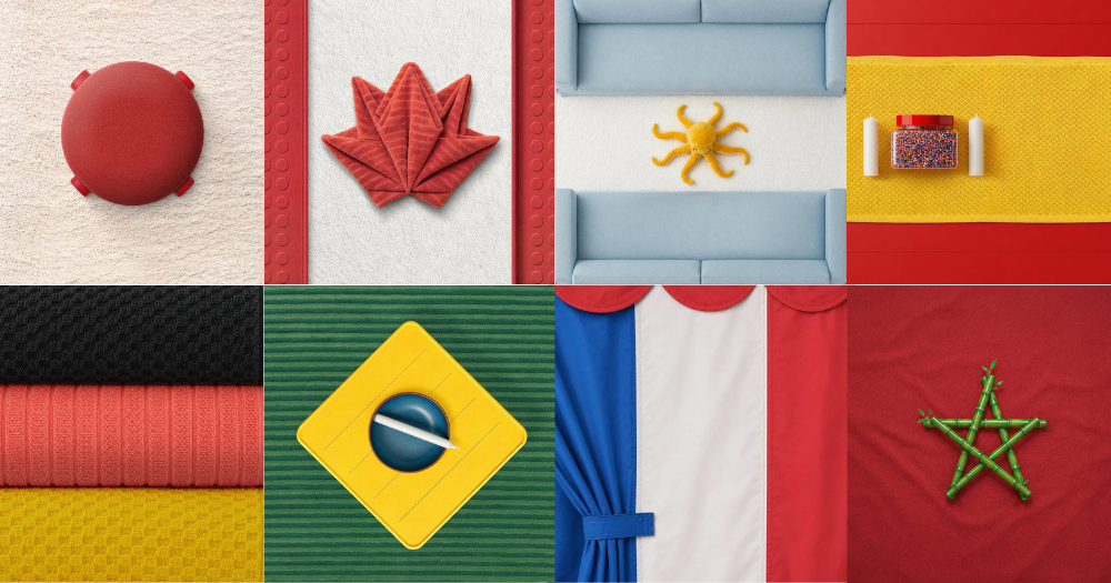 IKEA convierte su catálogo en banderas del Mundial 2026 en una campaña que reinterpreta el hogar como lenguaje visual del fútbol