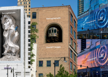OpenAI lleva ChatGPT Images a las calles con una campaña que convierte edificios en anuncios