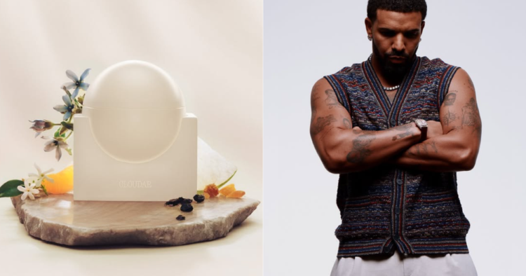 Drake lanza Cloudar, su nuevo perfume de lujo bajo la marca BWFH 1 Drake vuelve a ser noticia por el lanzamiento de un nuevo perfume bajo su marca Better World Fragrance House (BWFH).