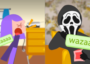 Duolingo recrea escena de Scary Movie