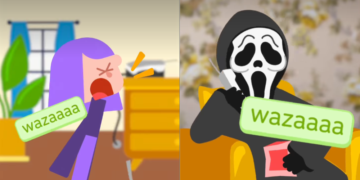 Duolingo recrea escena de Scary Movie