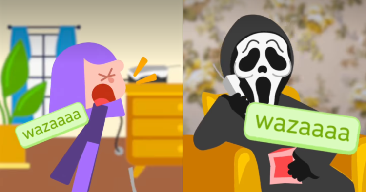 Duolingo recrea escena de Scary Movie