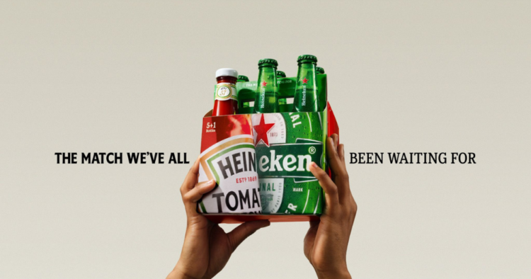 Heineken y Heinz lanzan pack especial que destaca la similitud de sus códigos visuales 1 Heineken
