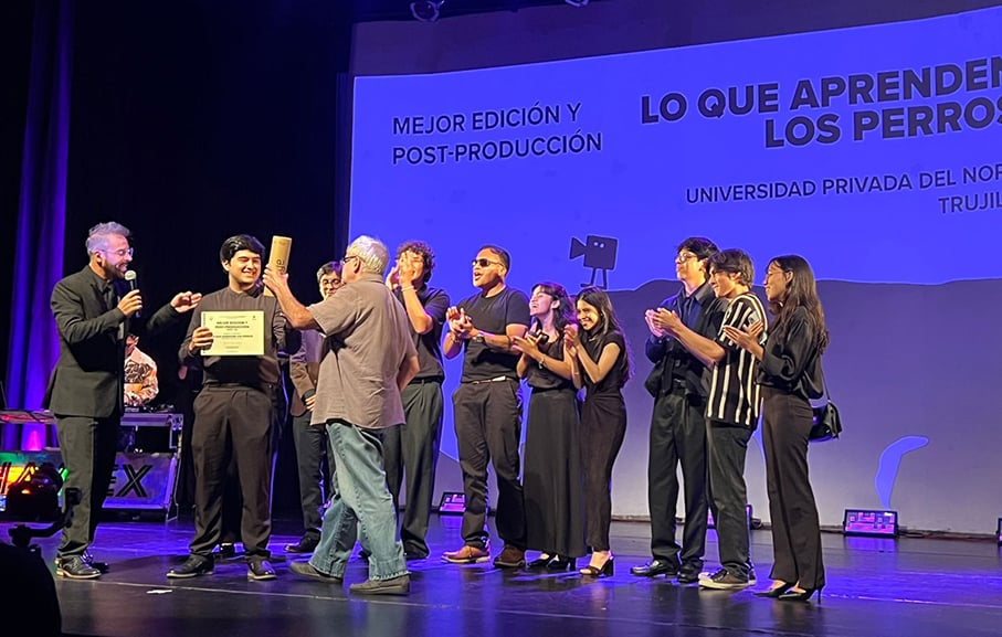 UPN gana el máximo reconocimiento de UNIFEST 2026, reafirmando su apuesta por el talento audiovisual peruano 4 IMG 3