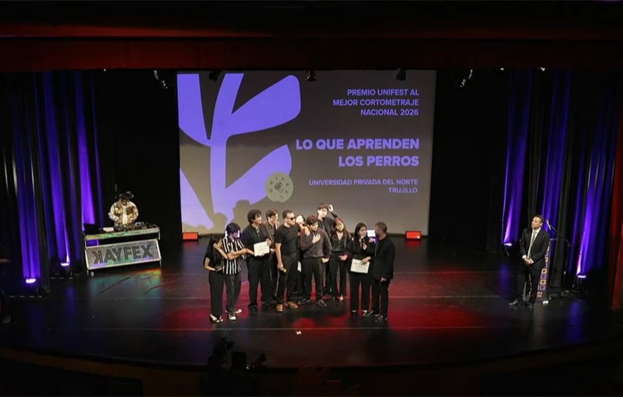 UPN gana el máximo reconocimiento de UNIFEST 2026, reafirmando su apuesta por el talento audiovisual peruano 5 IMG 4