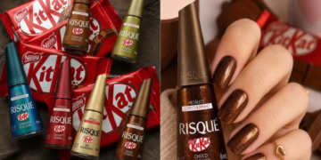 KitKat se une a Risqué para lanzar su primera colección de esmaltes