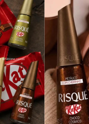 MercadoNegro 21 KitKat se une a Risqué para lanzar su primera colección de esmaltes