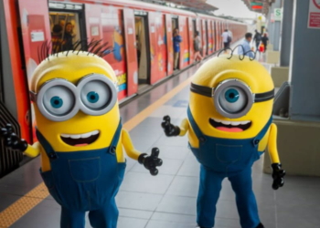 Los Minions llegan al Metro de Lima con activación por el estreno de “Minions & Monstruos”