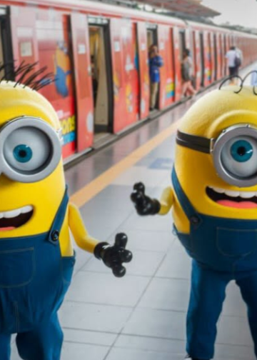 Los Minions llegan al Metro de Lima con activación por el estreno de “Minions & Monstruos”