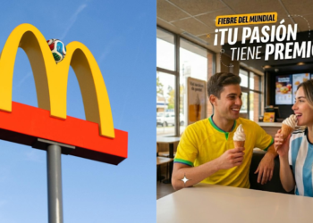 McDonald’s se suma a la pasión mundialista obsequiando helados a quienes visiten sus locales con camisetas