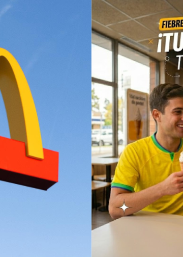 MercadoNegro 36 McDonald’s se suma a la pasión mundialista obsequiando helados a quienes visiten sus locales con camisetas
