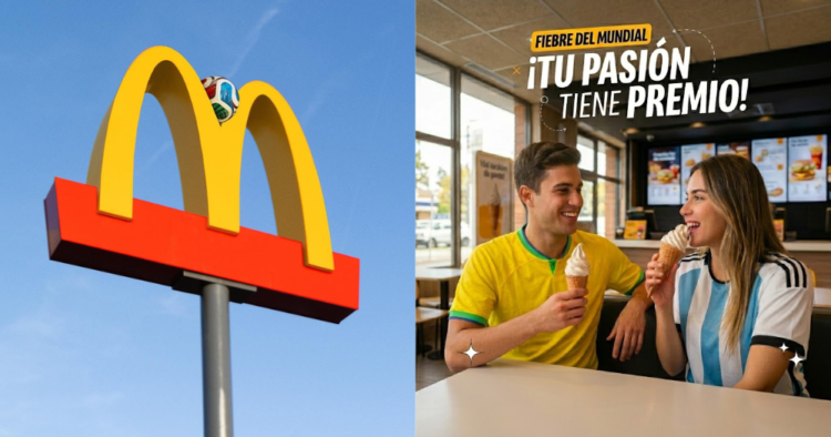 McDonald’s regalará helados a quienes visiten sus locales con camisetas de selecciones del Mundial 2026 1 McDonald’s se suma a la pasión mundialista obsequiando helados a quienes visiten sus locales con camisetas