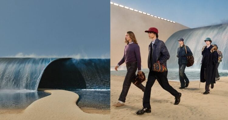 Louis Vuitton crea una playa en París para ser la pasarela de su colección primavera - verano 2027 1 PORTADA MN 2026 06 24T130403.594