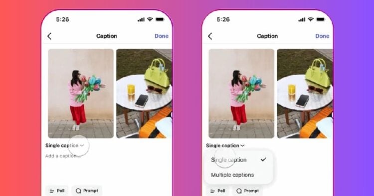 Instagram permitirá agregar diferentes copys a cada foto o video de un carrusel 1 PORTADA MN 2026 06 25T104719.059