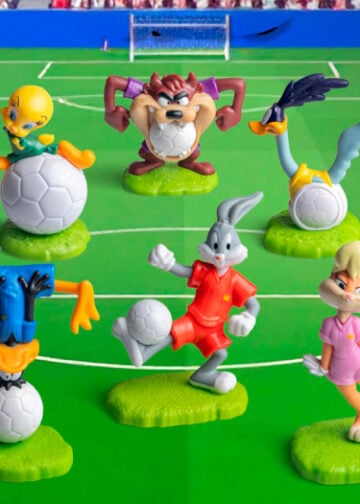 MercadoNegro 21 Burger King viste a los Looney Tunes de futbolistas en pleno Mundial 2026 en su nueva colección de King Jr.