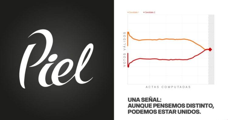 Piel bromea con la expectativa electoral a través de un peculiar post 1 Piel