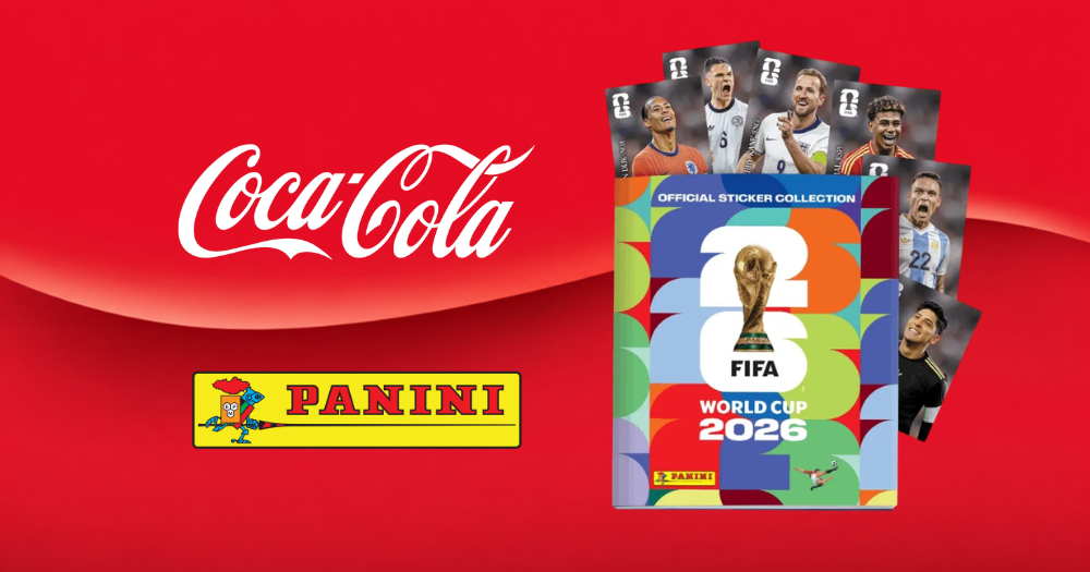 Coca-Cola regala sus figuritas exclusivas del Mundial 2026 de Panini