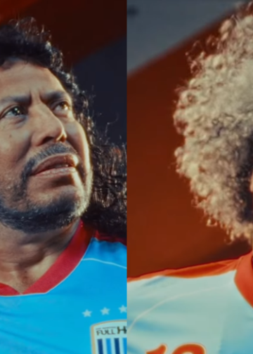 El Pibe Valderrama y René Higuita protagonizan campaña de crema para el cabello