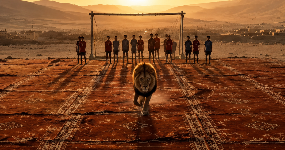 Un león recorre Marruecos para presentar a los convocados que disputarán el Mundial 2026