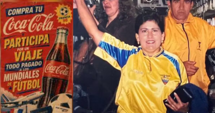 Una chapita de Coca-Cola la llevo a siete Mundiales gratis 1 Una chapita de Coca-Cola le dio entradas de por vida a todos los Mundiales desde 1998