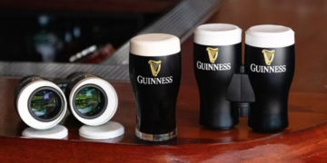 Guinness lanza binoculares inspirados en su icónica pinta para el Mundial 2026