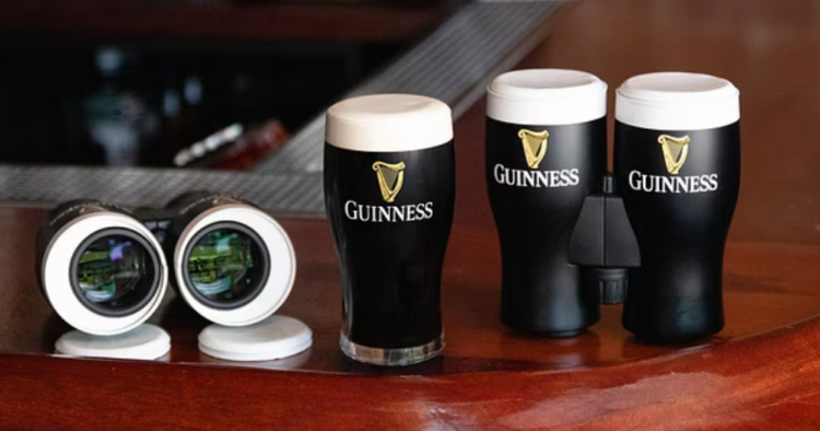 Guinness lanza binoculares inspirados en su icónica pinta para el Mundial 2026 1 Guinness lanza binoculares inspirados en su icónica pinta para el Mundial 2026