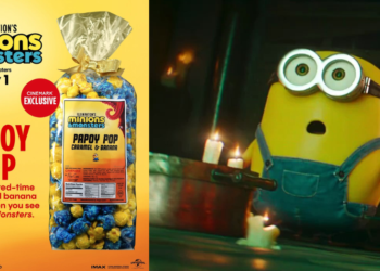 Cinemark convierte el estreno de Minions & Monsters en una activación de snack: nace el “Papoy Pop”
