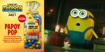 Cinemark convierte el estreno de Minions & Monsters en una activación de snack: nace el “Papoy Pop”