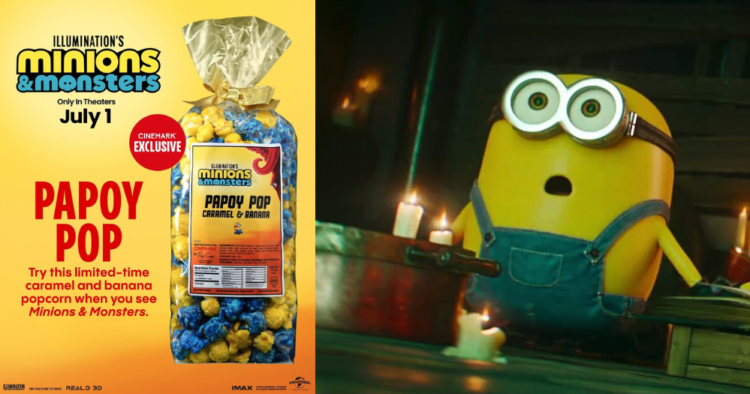 Cinemark lanza “Papoy Pop”, palomitas edición limitada por el estreno de Minions & Monsters 1 Cinemark convierte el estreno de Minions & Monsters en una activación de snack: nace el “Papoy Pop”
