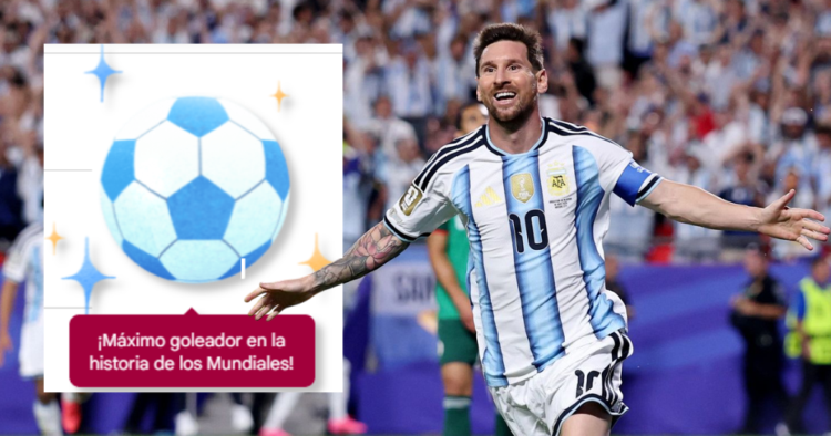 Google celebra el récord de Messi conseguido durante el Mundial 2026 1 Google celebra el récord de Messi conseguido durante el Mundial 2026