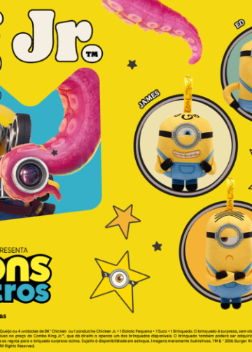 Burger King se suma al estreno de Minions & Monstruos con coleccionables sorpresa
