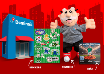 Domino's lleva al Dr. Simi a sus tiendas en México en una activación que mezcla cultura pop y retail