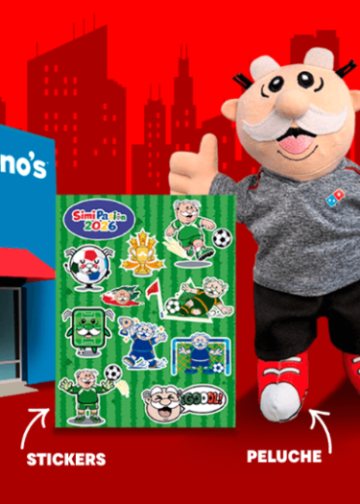 Domino's lleva al Dr. Simi a sus tiendas en México en una activación que mezcla cultura pop y retail
