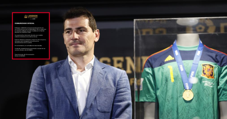 Todo era parte de una campaña: reaparece la camiseta del Mundial 2010 de Iker Casillas