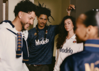 Modelo y Kappa lanzan una colección inspirada en la cultura que rodea al fútbol