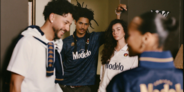 Modelo y Kappa lanzan una colección inspirada en la cultura que rodea al fútbol