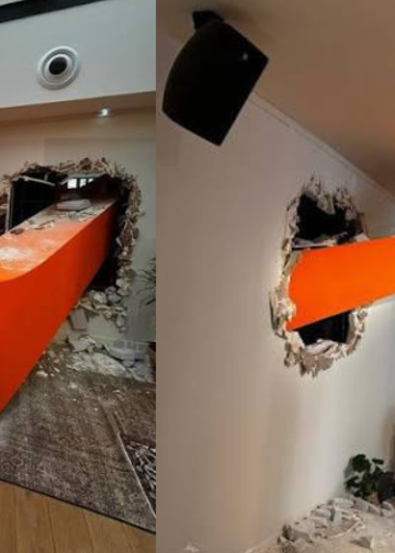 Ícono de Nike atraviesa showroom en París y convierte su fachada en una experiencia de marca