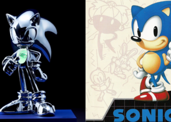 Sega conmemora los 35 años de Sonic creando una estatua que alberga su ADN real