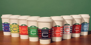 Starbucks celebra el Mundial con fundas reutilizables inspiradas en las bandas de capitán 2 Starbucks fundas del Mundial