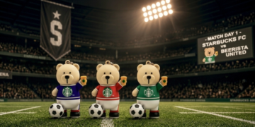 Starbucks lanza coleccion de llaveros del Oso Bearista