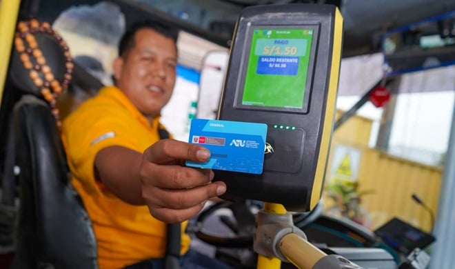Tarjeta interoperable ATU: Inician pruebas en buses de Lima 1 Tarjeta interoperable ATU